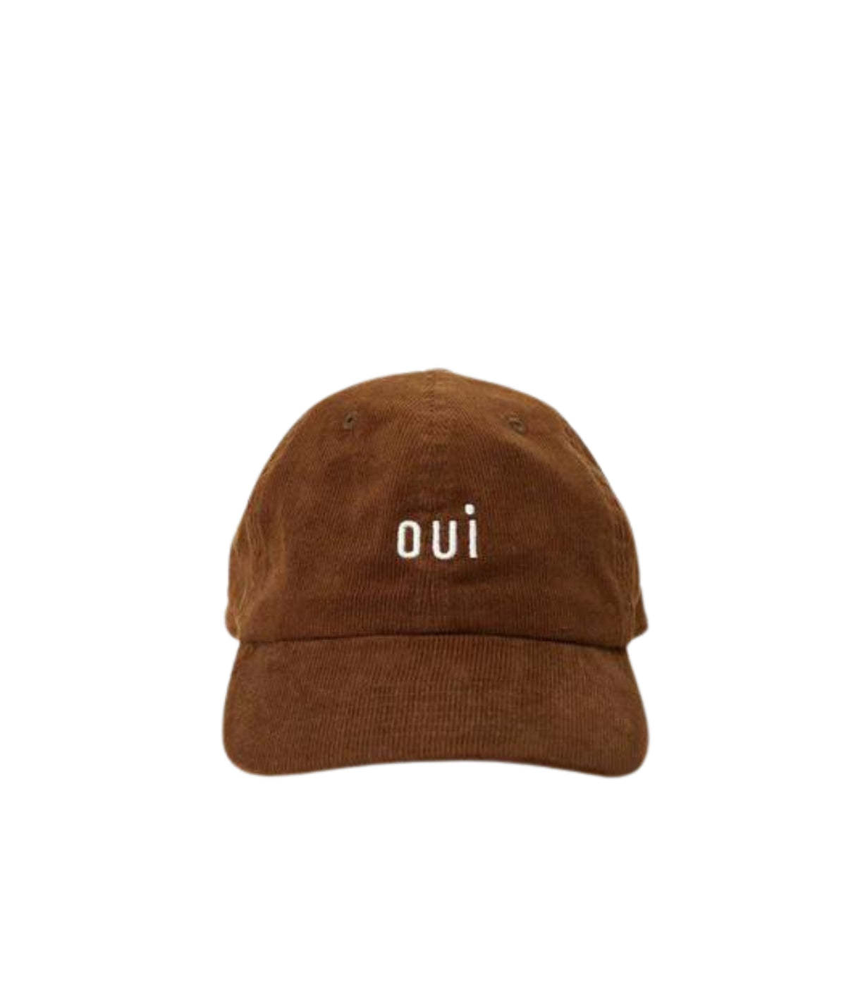 Clare V. Baseball Hat - Tawny Corduroy/Cream Petit Oui  display picture 3