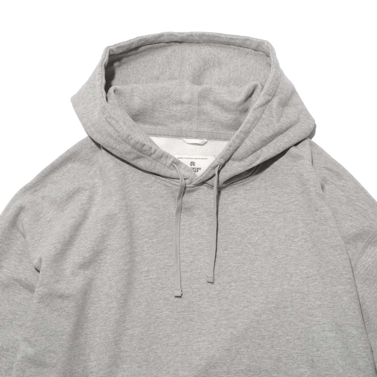Reigning Champ Midweight Terry Relaxed Hoodie - Heather Grey 