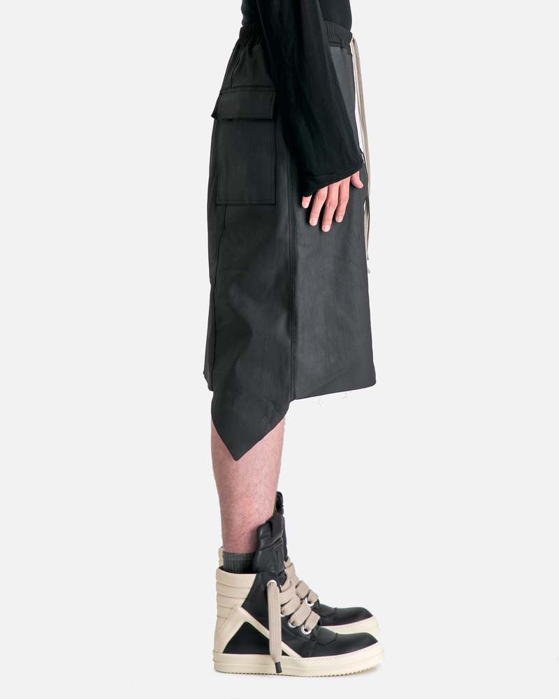 Rick Owens Dracca Skirt - Black | Garmentory