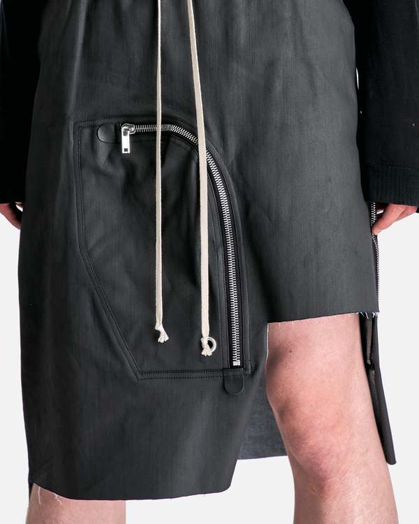 Rick Owens Dracca Skirt - Black | Garmentory
