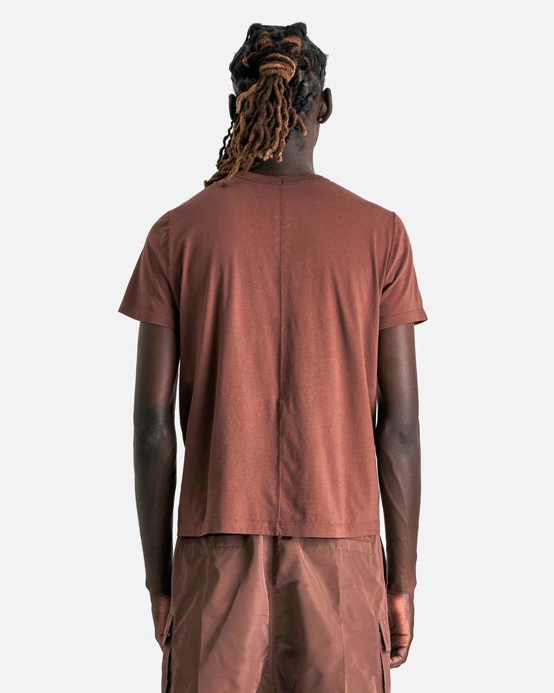 【関税込み】Rick Owens ブルー Hollywood Short Level Tシャツ Blue Hollywood Short Level T-shirt by Rick Owens on Sale
