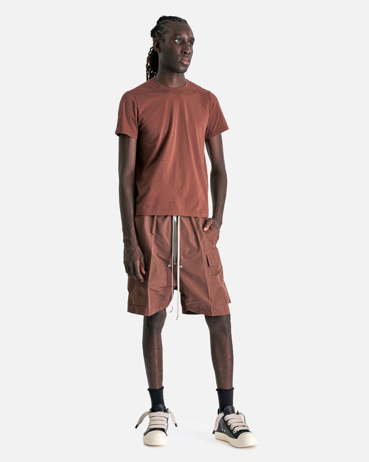 【RICKOWENS】 要在庫確認 SHORT LEVEL T Short Level T-Shirt in Black – SVRN