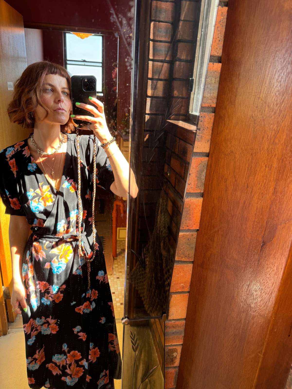 no 6 silk dress Madewell x No. 6 Garden Bouquet Silk Dress Size 0