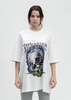 Richgainer Skull T-shirt - White - Thumbnail 1