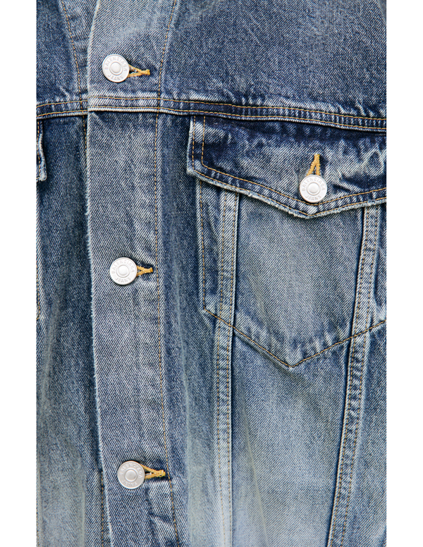 Balenciaga Denim Jacket With Buttons