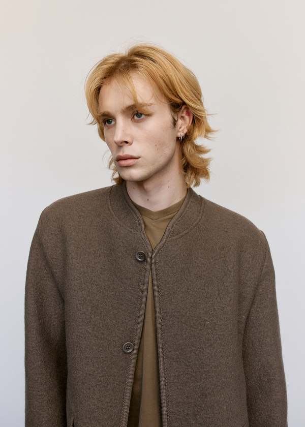 ジャケット・アウター RIER walker felted tops RIER 