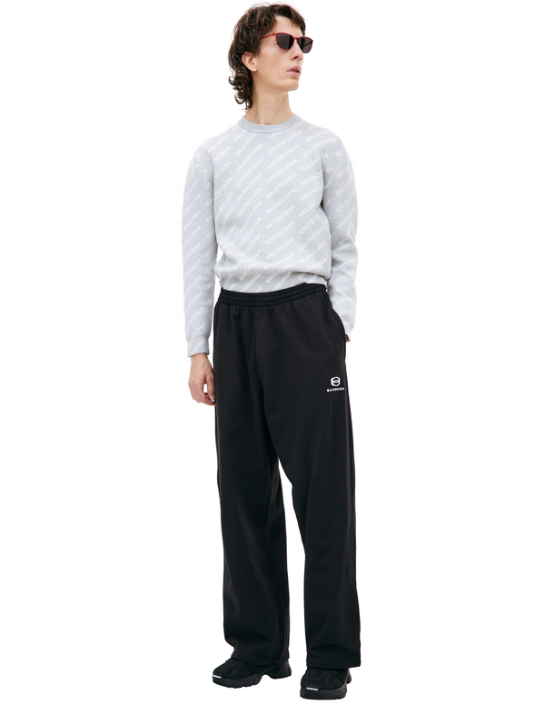 Balenciaga Logo Sweatpants - Black | Garmentory