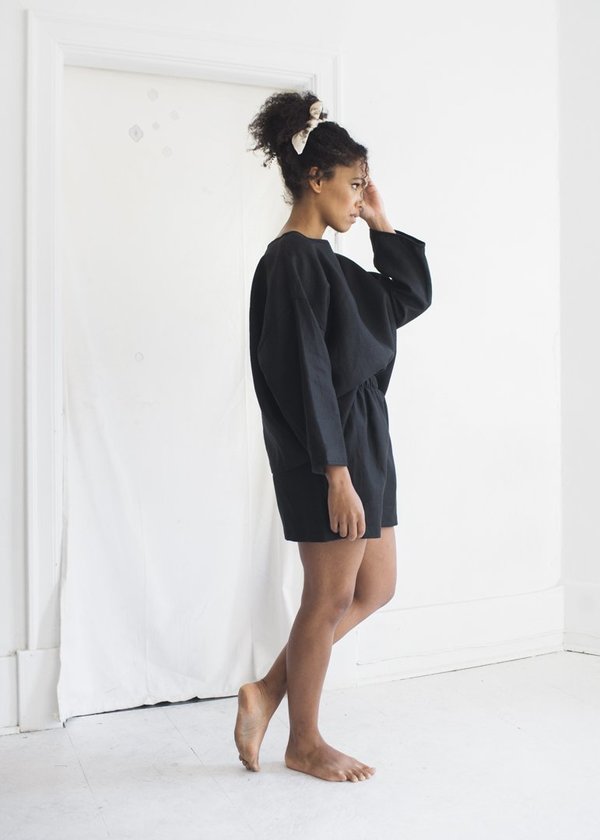 Lloyd Tunic Top in Black Lloyd Tunic Top in Black