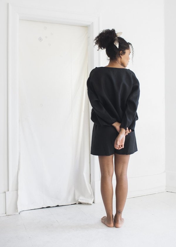 Lloyd Tunic Top in Black Lloyd Tunic Top in Black