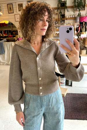 サーニン様　Rachel Comey アルパカニット Rachel Comey Abe Jacket - Clay | Garmentory