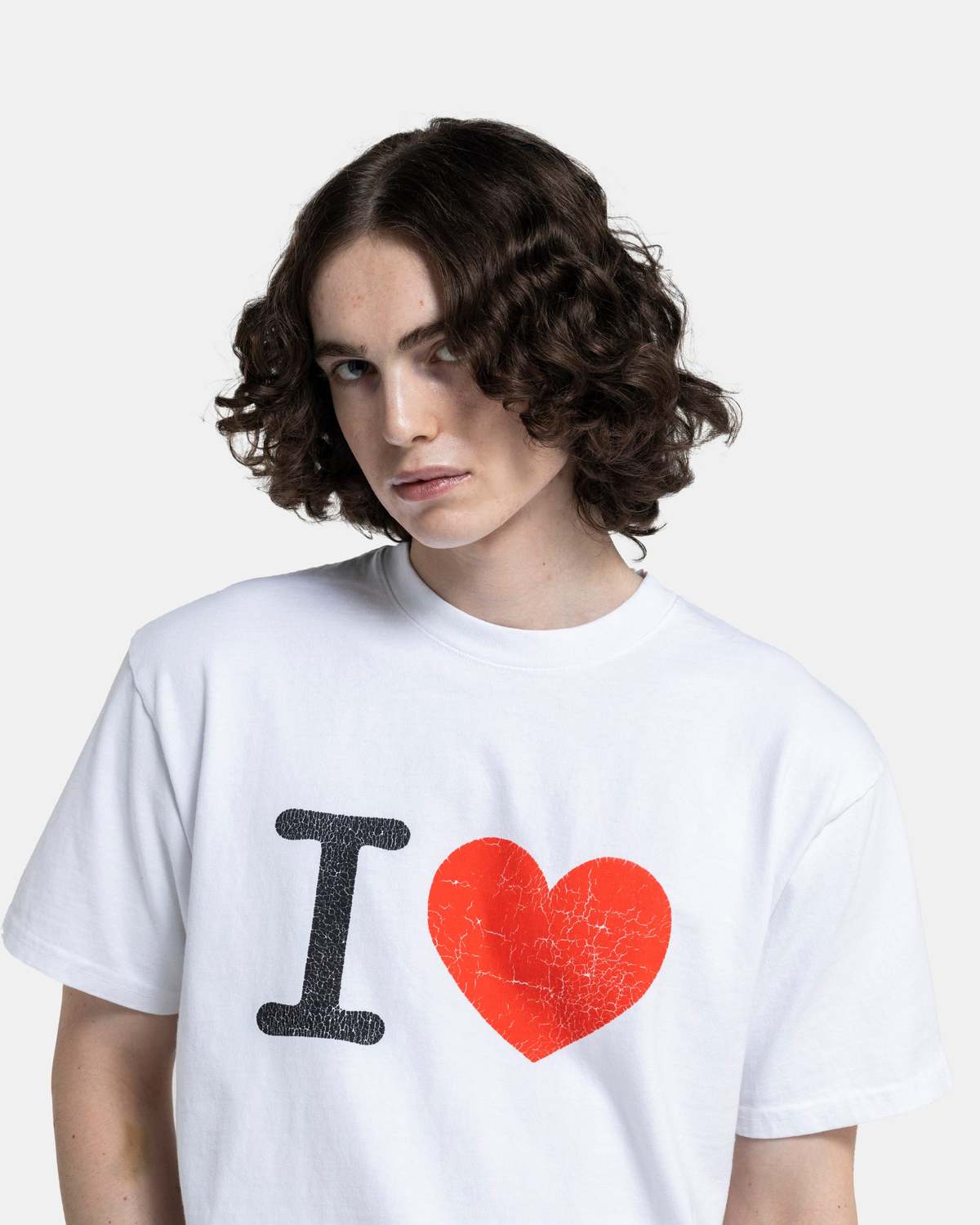 Basketcase I Heart Tee - White | Garmentory