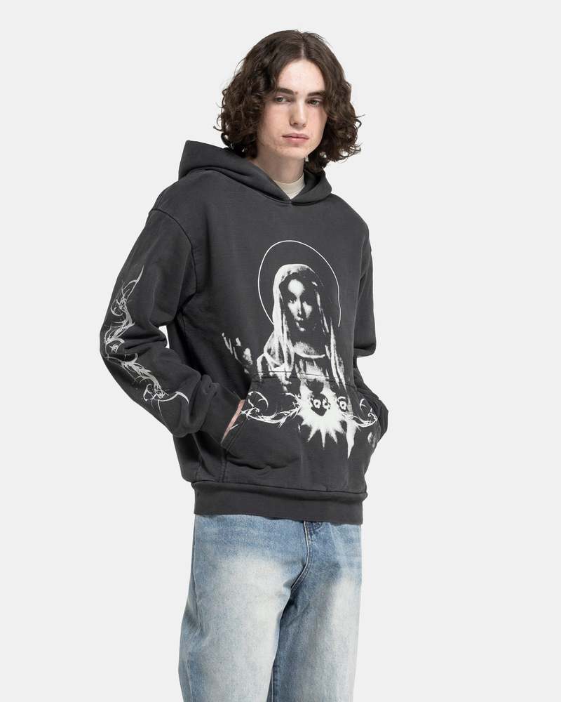 Basketcase Mary Hoodie - Vintage Black | Garmentory