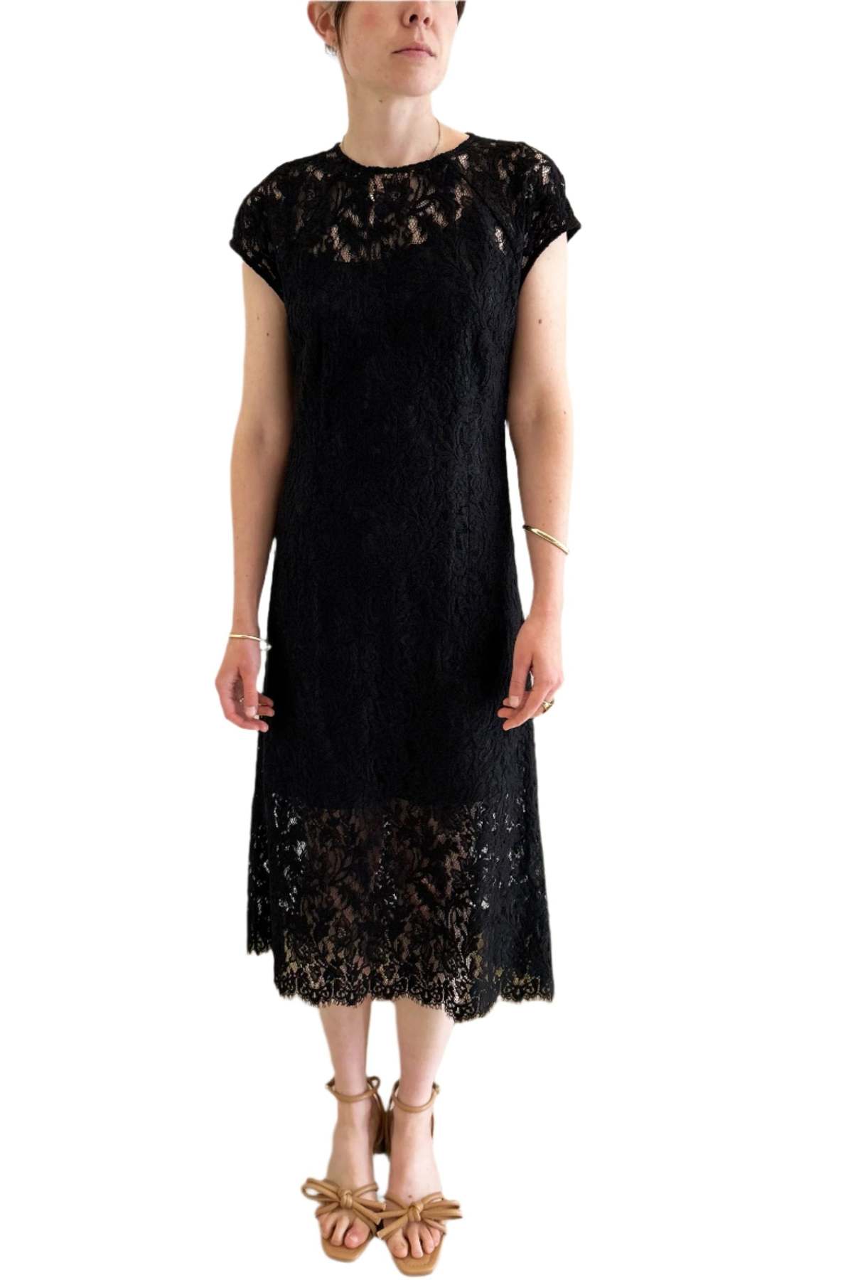 No.6 Erika Dress - Black Lace - Image 2 of 4