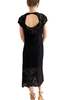No.6 Erika Dress - Black Lace - Thumbnail 3