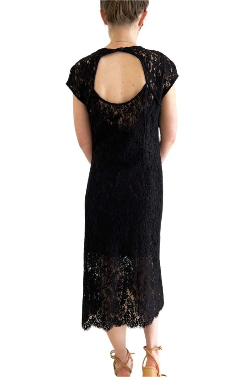 No.6 Erika Dress - Black Lace