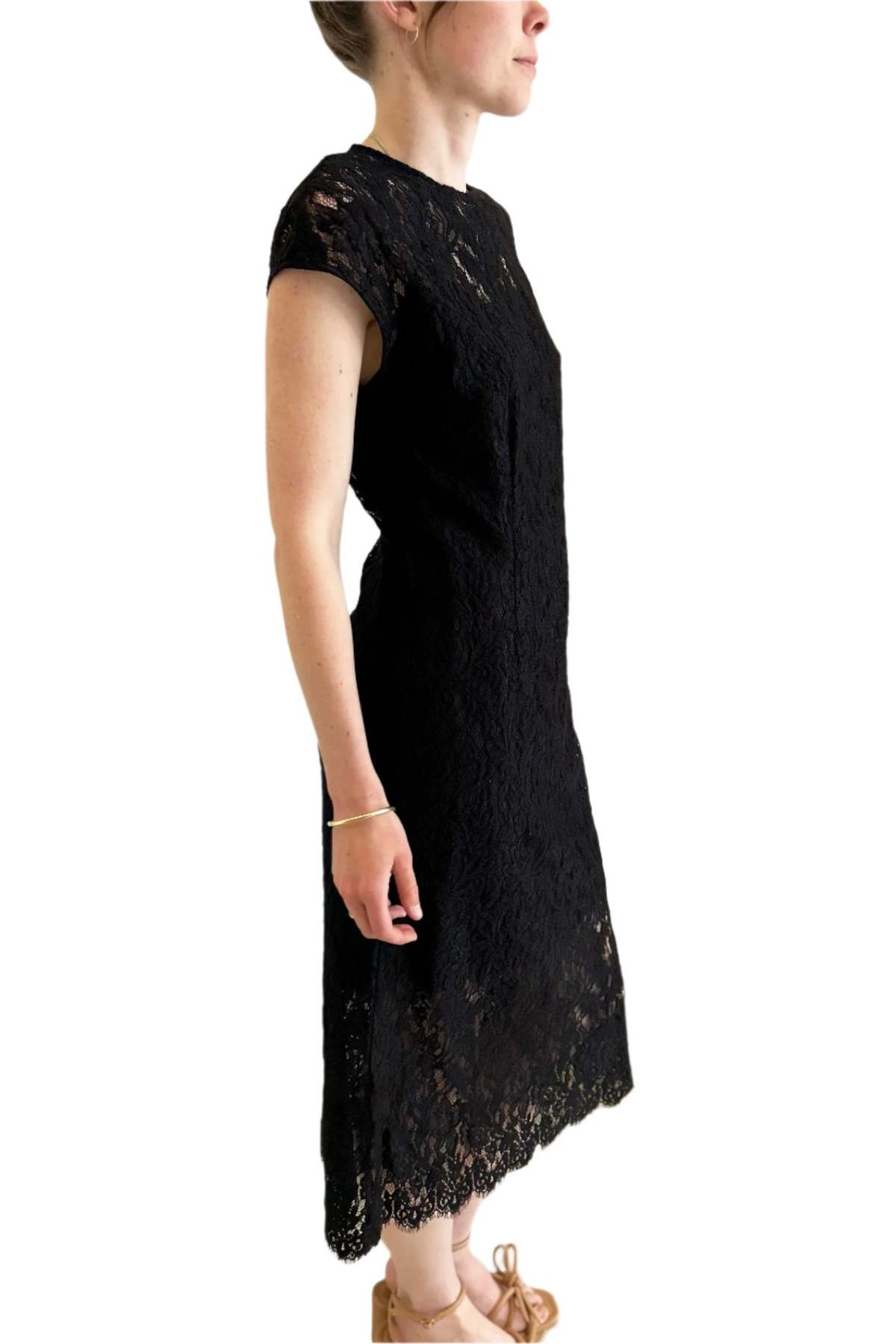 No.6 Erika Dress - Black Lace - Image 4 of 4