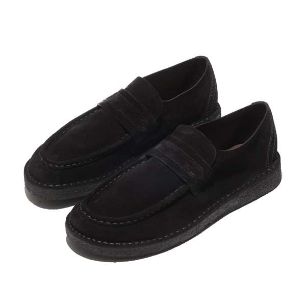【Clarks / クラークス】Nomad Loafer Black Sde Nomad Loafer Black Suede – Clarks