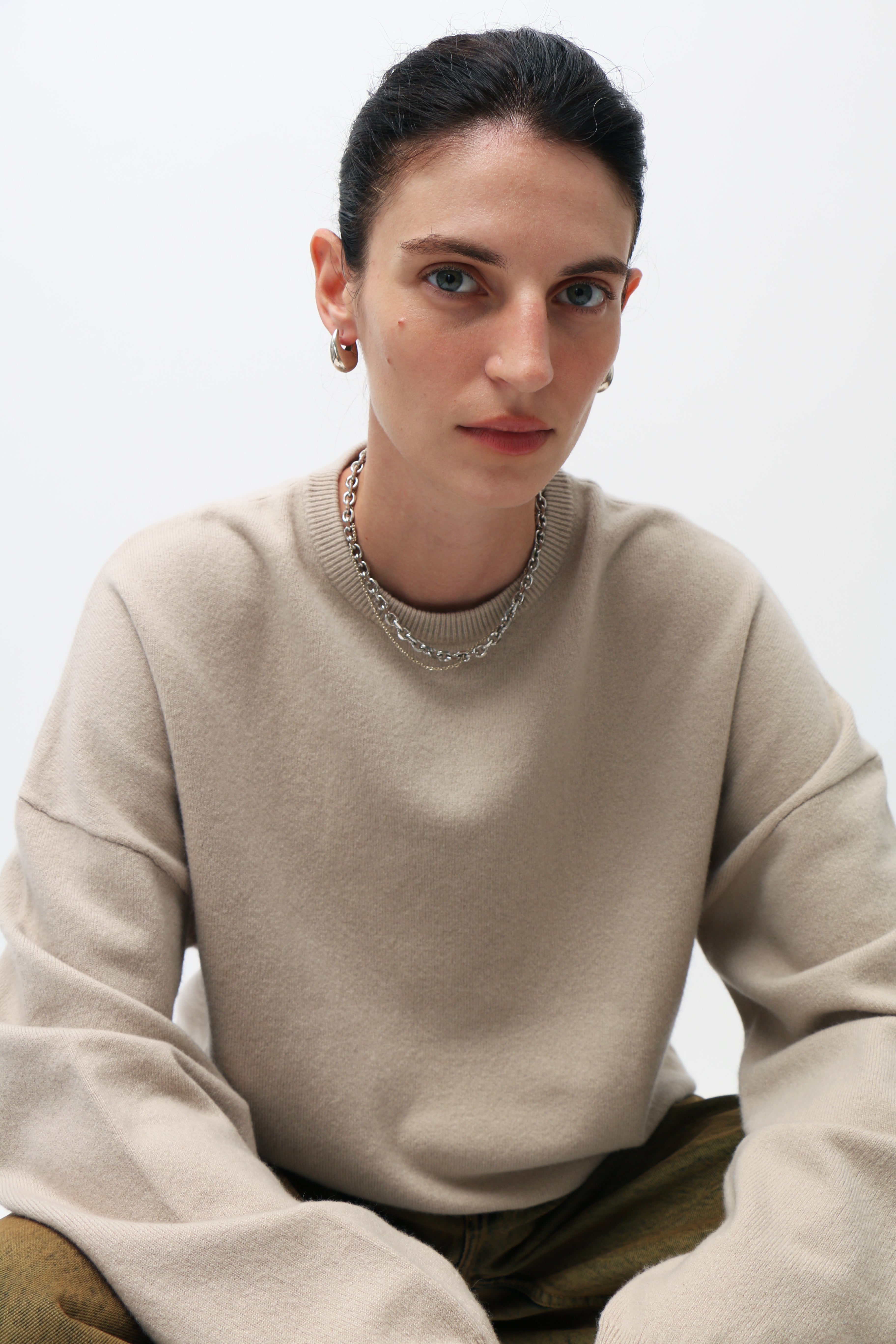 Extreme Cashmere Tes Sweater - Eggshell | Garmentory