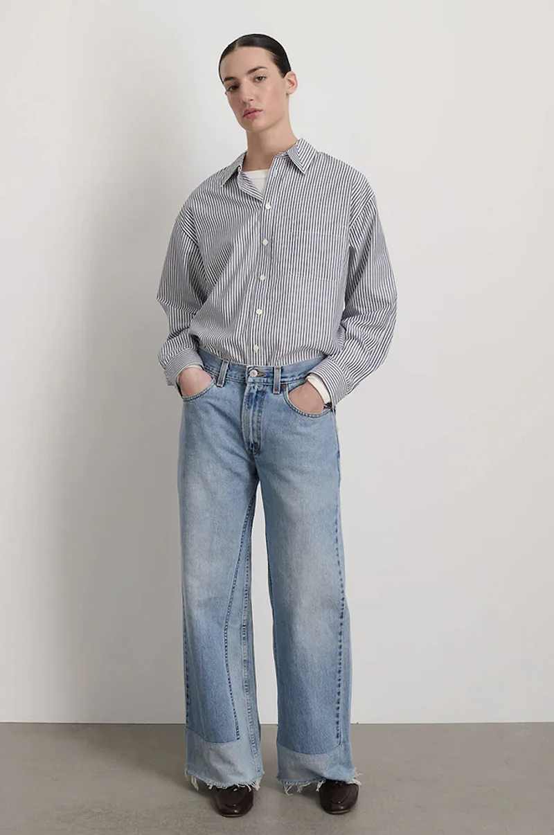 B Sides Reworked Culotte - Vintage Indigo B Sides Reworked Culotte - Vintage Indigo