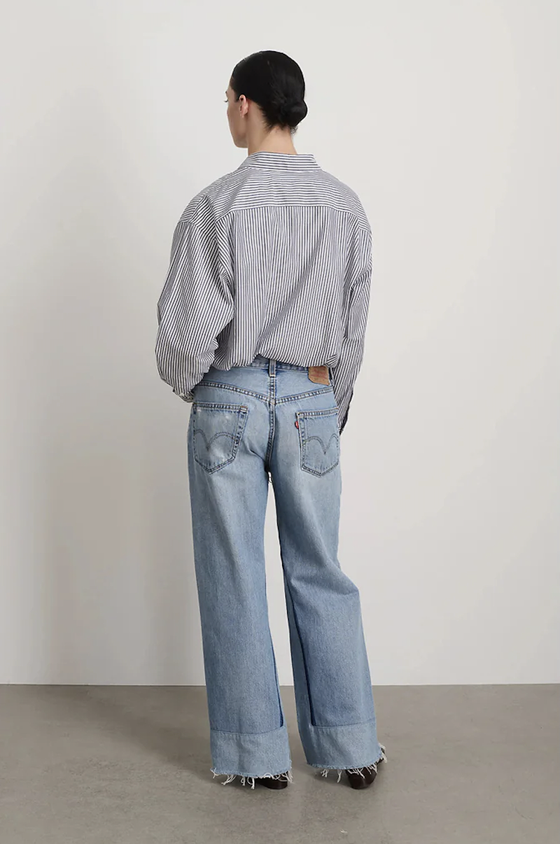 B Sides Reworked Culotte - Vintage Indigo B Sides Reworked Culotte - Vintage Indigo