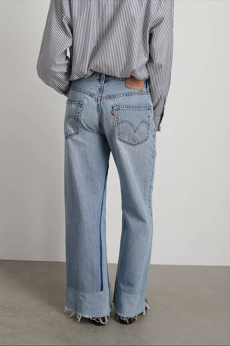 B Sides Reworked Culotte - Vintage Indigo B Sides Reworked Culotte - Vintage Indigo