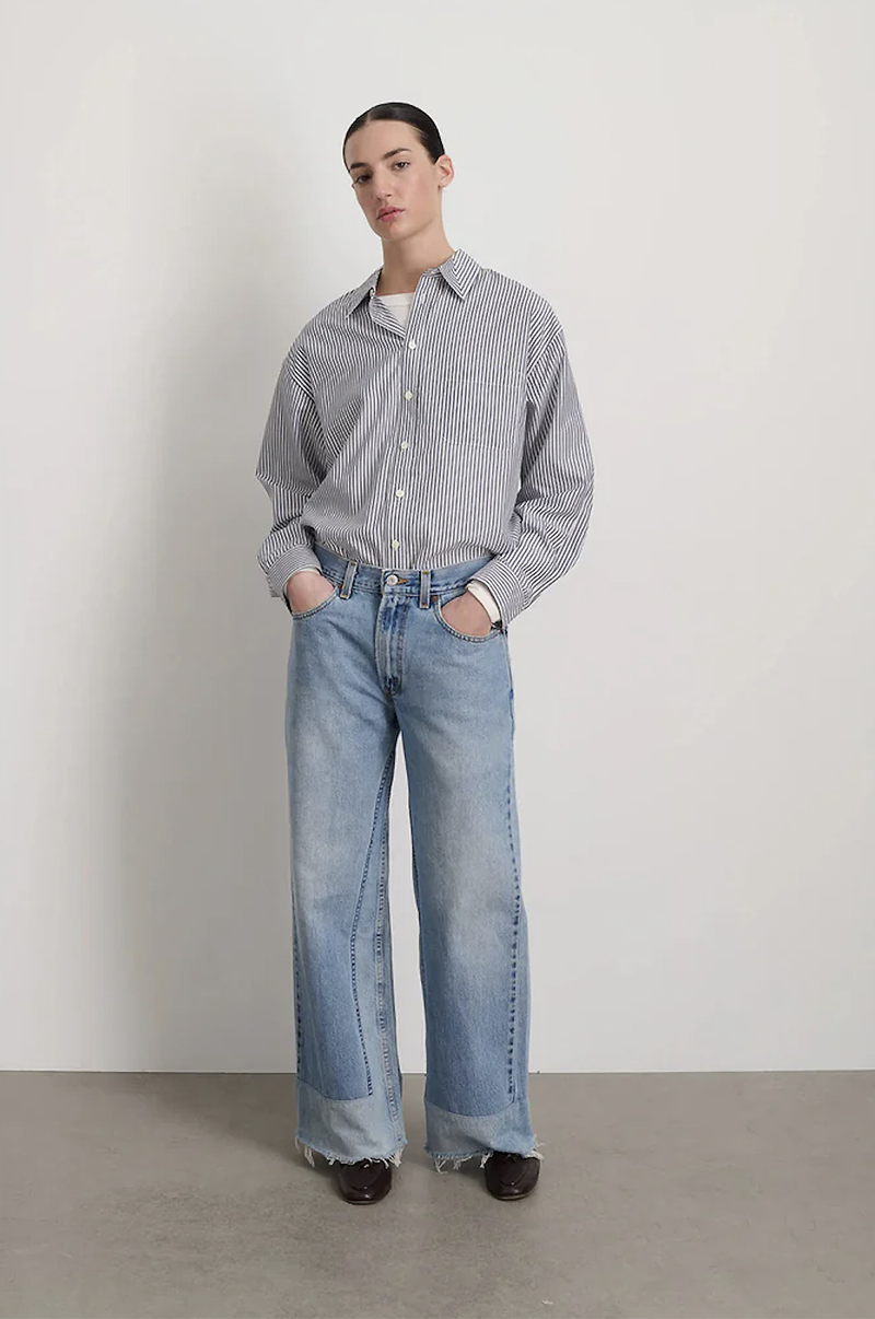 B Sides Reworked Culotte - Vintage Indigo B Sides Reworked Culotte - Vintage Indigo