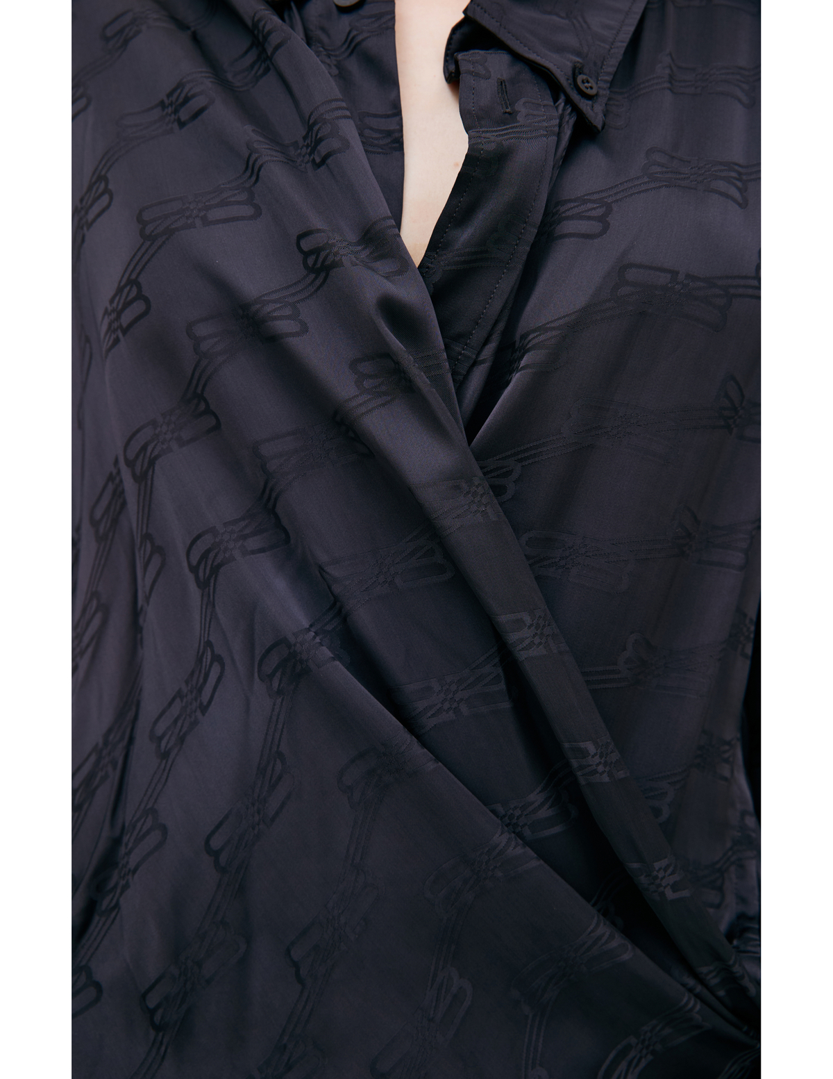 Balenciaga Shirt Dress - Black | Garmentory
