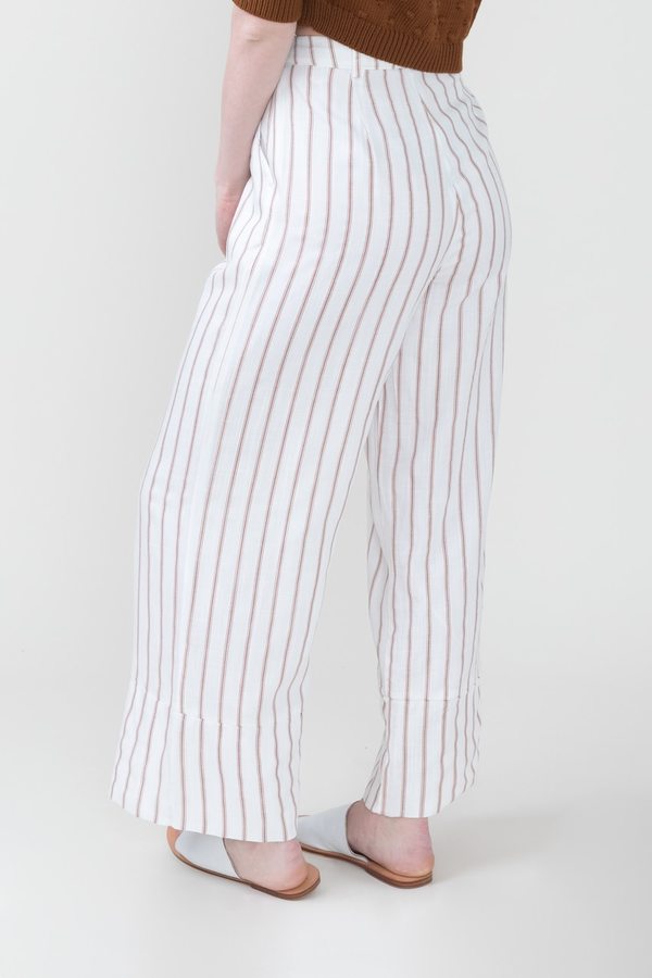 Sancia Carocca Pant in Clay Stripe Sancia Carocca Pant in Clay Stripe
