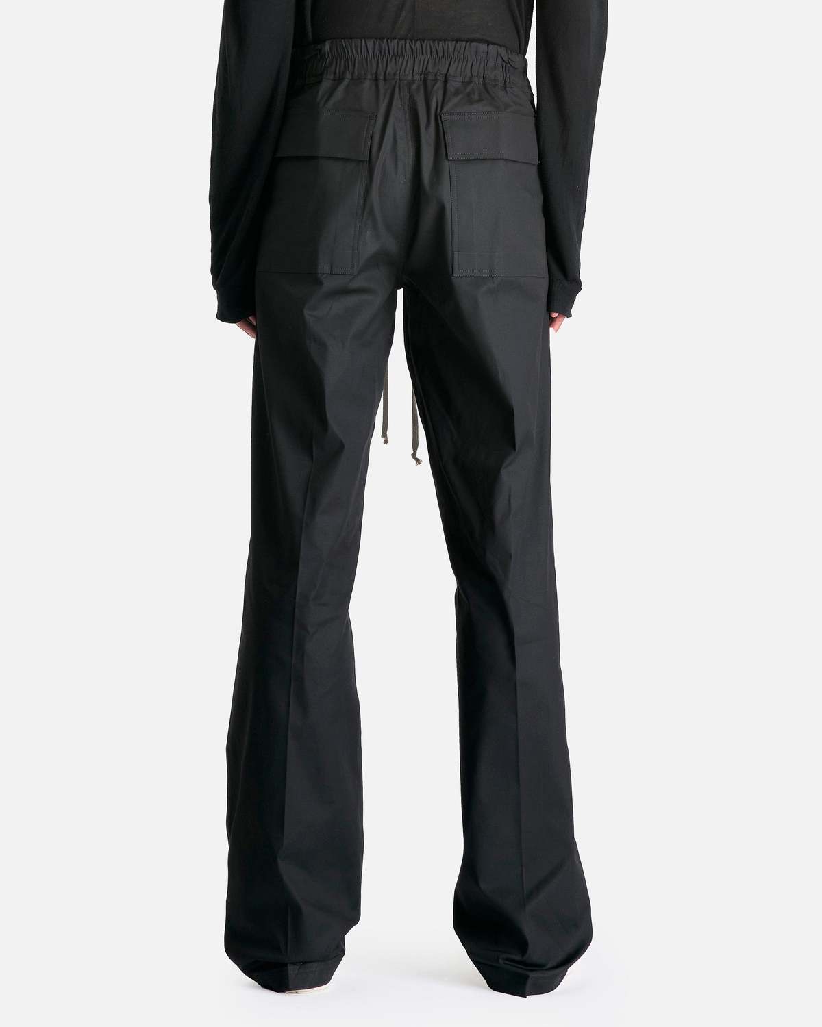 Rick Owens Dietrich Drawstring Pants - Black | Garmentory