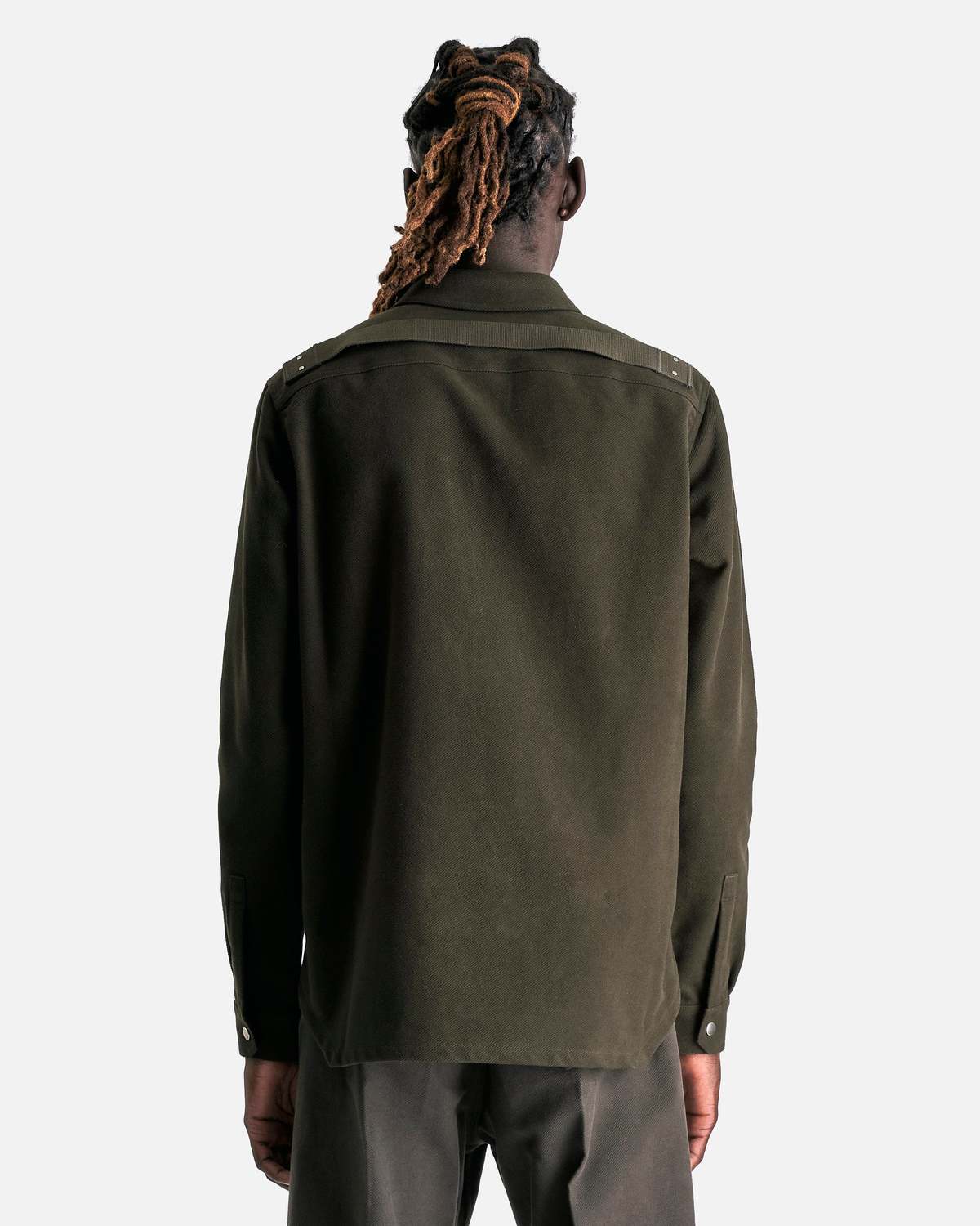 Rick Owens Outershirt - Forest | Garmentory