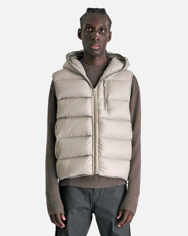 Rick Owens Sealed Vest - Pearl | Garmentory