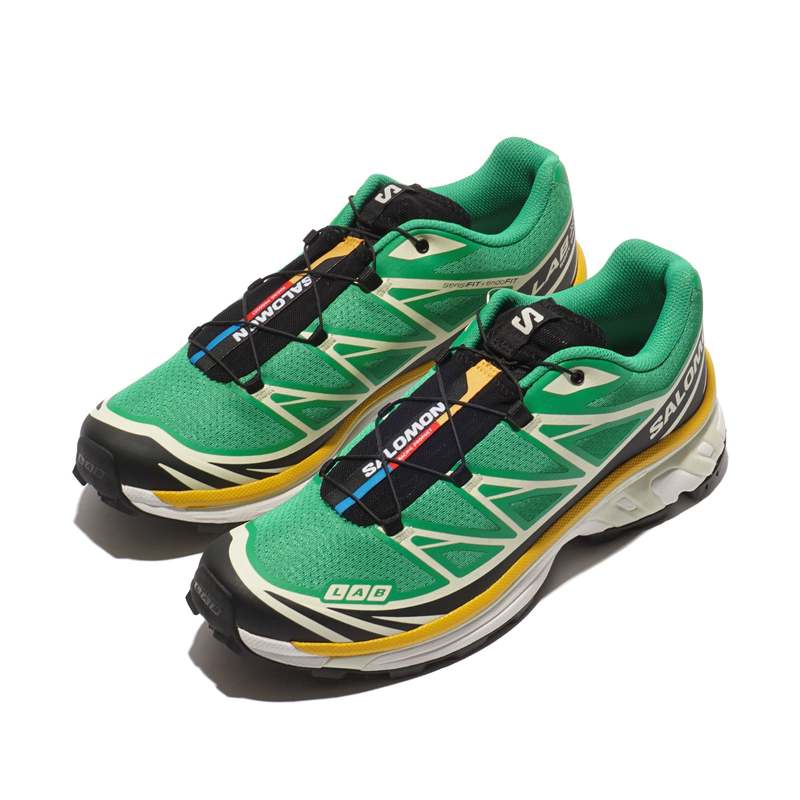 国内配送 SALOMON XT-6 BRIGHT GREEN/BLACK/SULPHUR Men's shoes Salomon XT-6 Bright Green/ Black/ Sulphur | Footshop