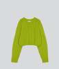 SAYAKA DAVIS NEW YORK Cable Sweater - Wasabi - Thumbnail 4