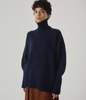 SAYAKA DAVIS NEW YORK Highcollar Sweater - Indigo - Thumbnail 1