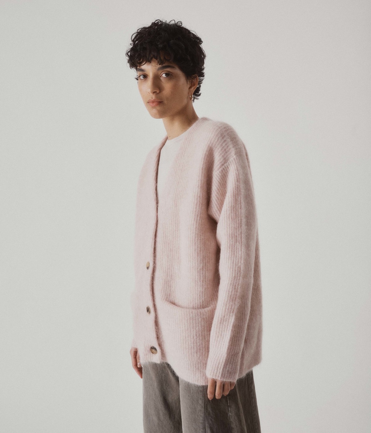 SAYAKA DAVIS - SAYAKA DAVIS / サヤカデイヴィス | MOHAIR HIGH NECK ニット | S | ベージュ | レディース SAYAKADAVIS（サヤカディヴィス）の「【SAYAKADAVIS/サヤカ