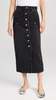 isabel marant etoile Vandy Skirt - Faded Black - Thumbnail 1