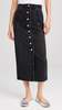 isabel marant etoile Vandy Skirt - Faded Black - Thumbnail 6