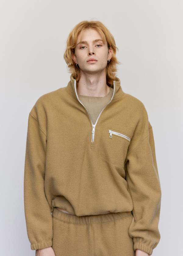 rier リア natural wool fleece フリース WOOLRICH - rier リア natural wool fleece フリース の通販 by