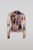 SAEMDI Collage Mesh Top - Thumbnail 3