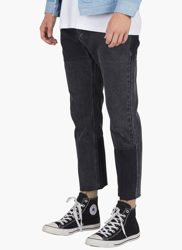 Barney Cools B.Relaxed Jean - Panel Black Crop Barney Cools B.Relaxed Jean - Panel Black Crop