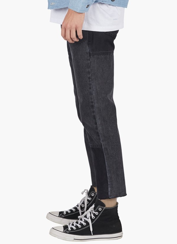 Barney Cools B.Relaxed Jean - Panel Black Crop Barney Cools B.Relaxed Jean - Panel Black Crop