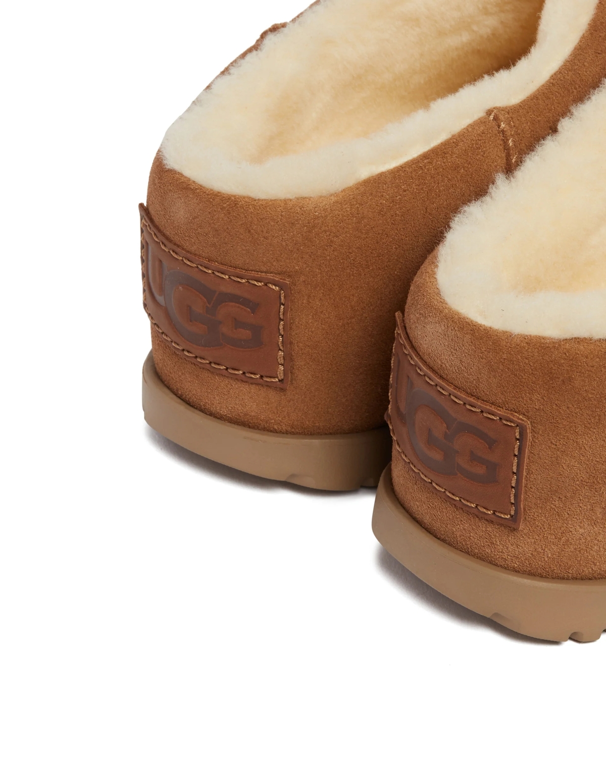 UGG W PUMPED SLIDE - CHESTNUT | Garmentory