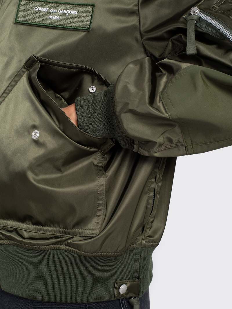 Comme des Garons Bomber Jacket - Khaki