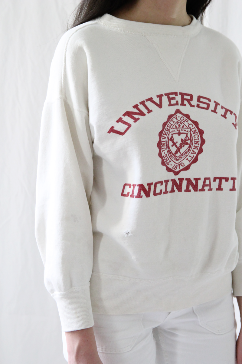 Duo Nyc Vintage 1950s/60s V Stitch Sweatshirt | Garmentory
