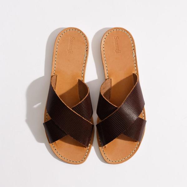 Samuji CROSS STRAP SANDALS Samuji CROSS STRAP SANDALS