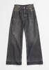 HOPE Flared Jeans - Distressed Black - Thumbnail 1