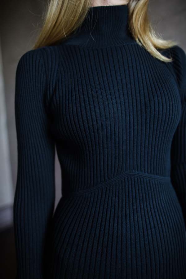 mira knit midi dress MIRA DRESS