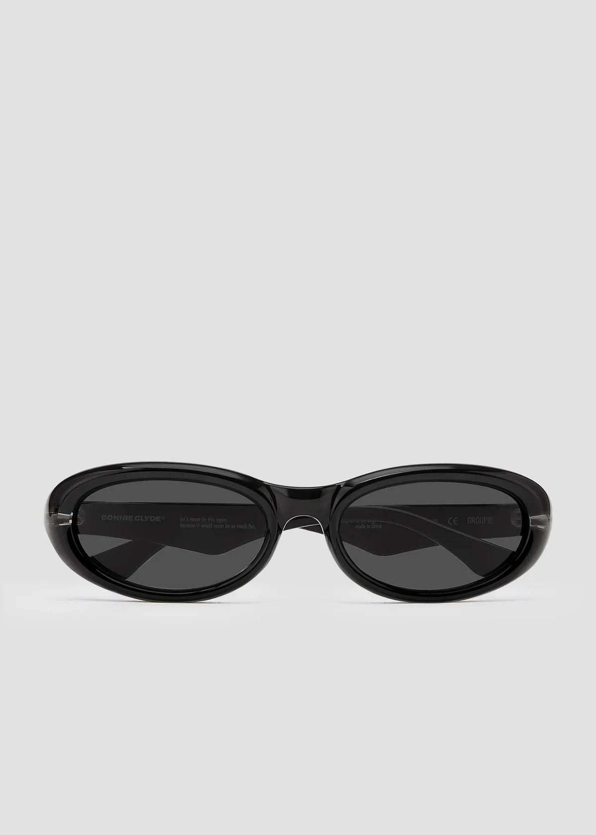 Bonnie Clyde Groupie Sunglasses - Black/Black | Garmentory