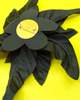 Black Velvet Poinsettia Brooch - Thumbnail 5