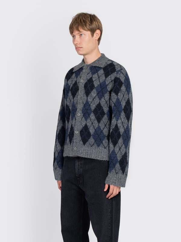 最終価格Our legacy Evening polo soft duke Our Legacy Evening Polo - Soft Duke Argyle | Garmentory